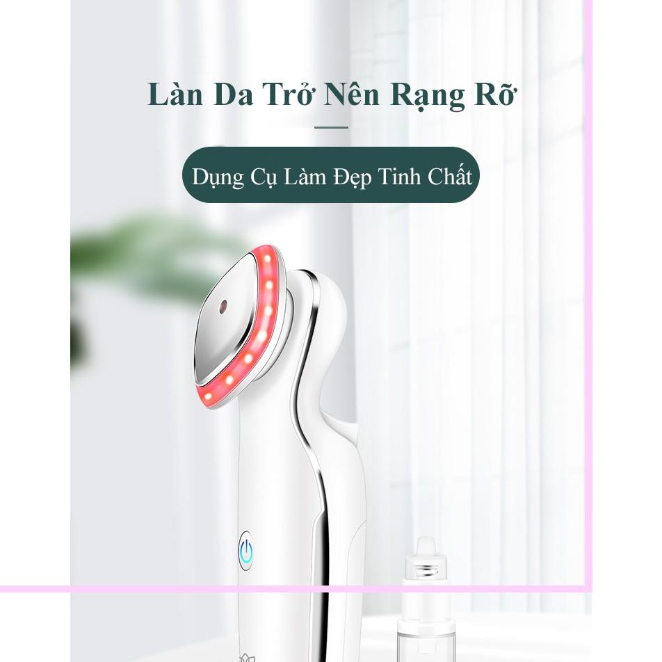 Máy Massage Mặt Truyền Dẫn Tinh Chất – Nâng Cơ EMS – Ánh Sáng Sinh Học Kem Kèm Máy Rửa Mặt & Massage Cho Da Nhạy Cảm | BigBuy360 - bigbuy360.vn