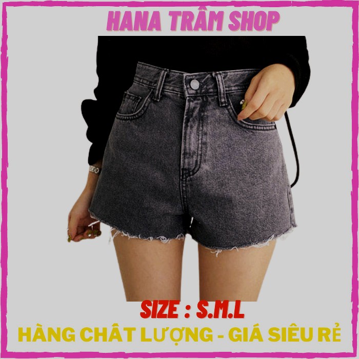 Quần Sọt Jean Nữ Trơn M50