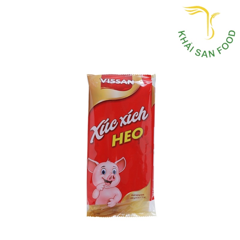 Xúc Xích Heo Vissan gói 4-5cây | BigBuy360 - bigbuy360.vn