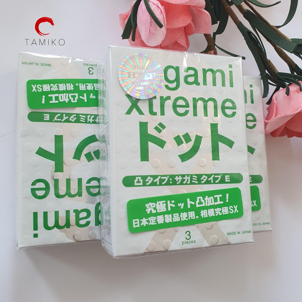 [ CHÍNH HÃNG ] Bao cao su Gai Bi SAGAMI XTREME WHITE - Xuất Xứ Nhật Bản-  Hộp 3 Cái