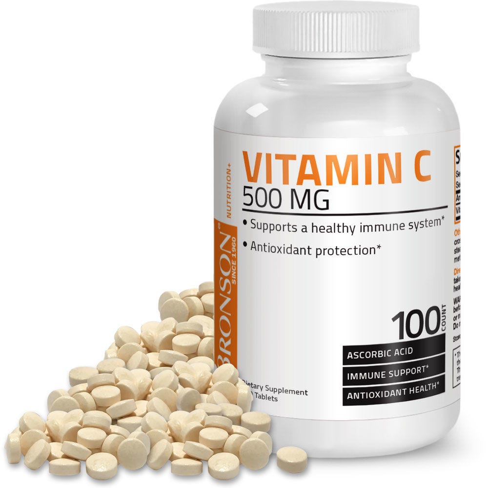 Organic Vitamin C 500mg - 100 viên Mỹ - Bổ sung Vitamin C