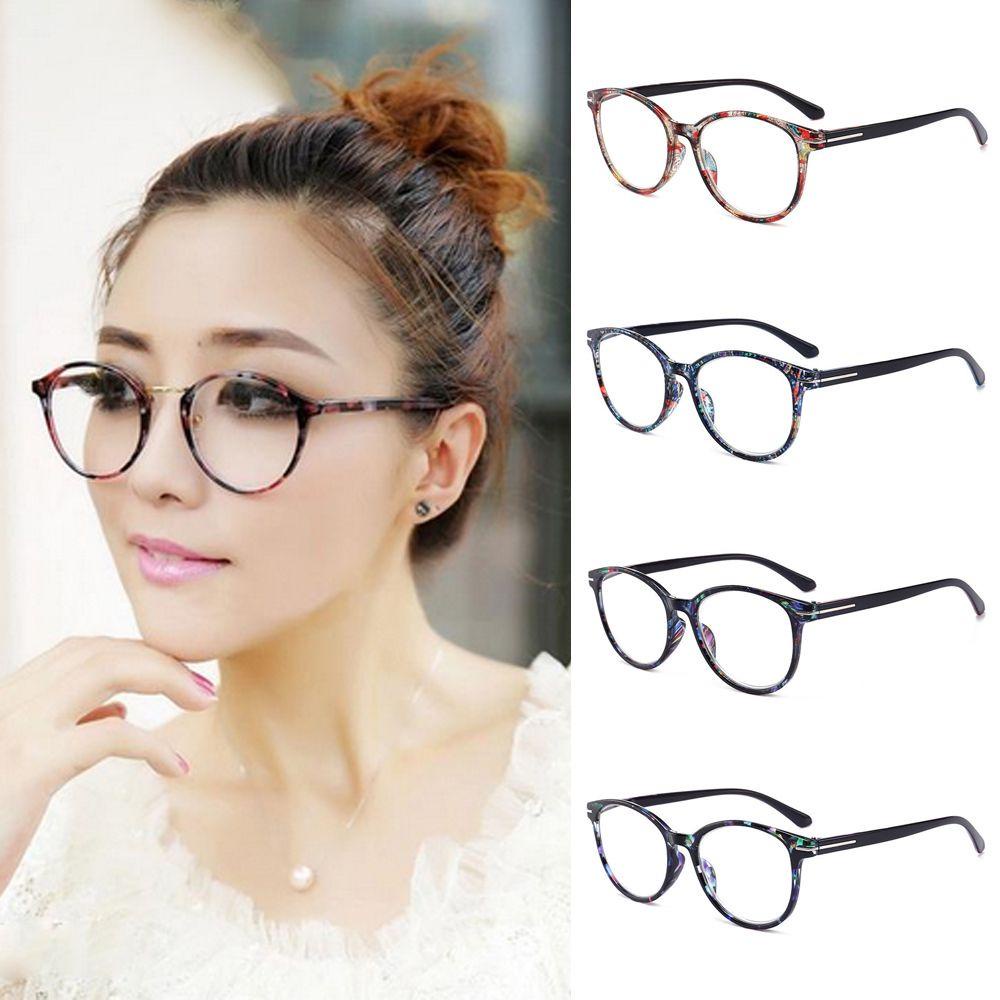 ESPO Kính Đọc Sách Gọng Hoa Tròn Vintage