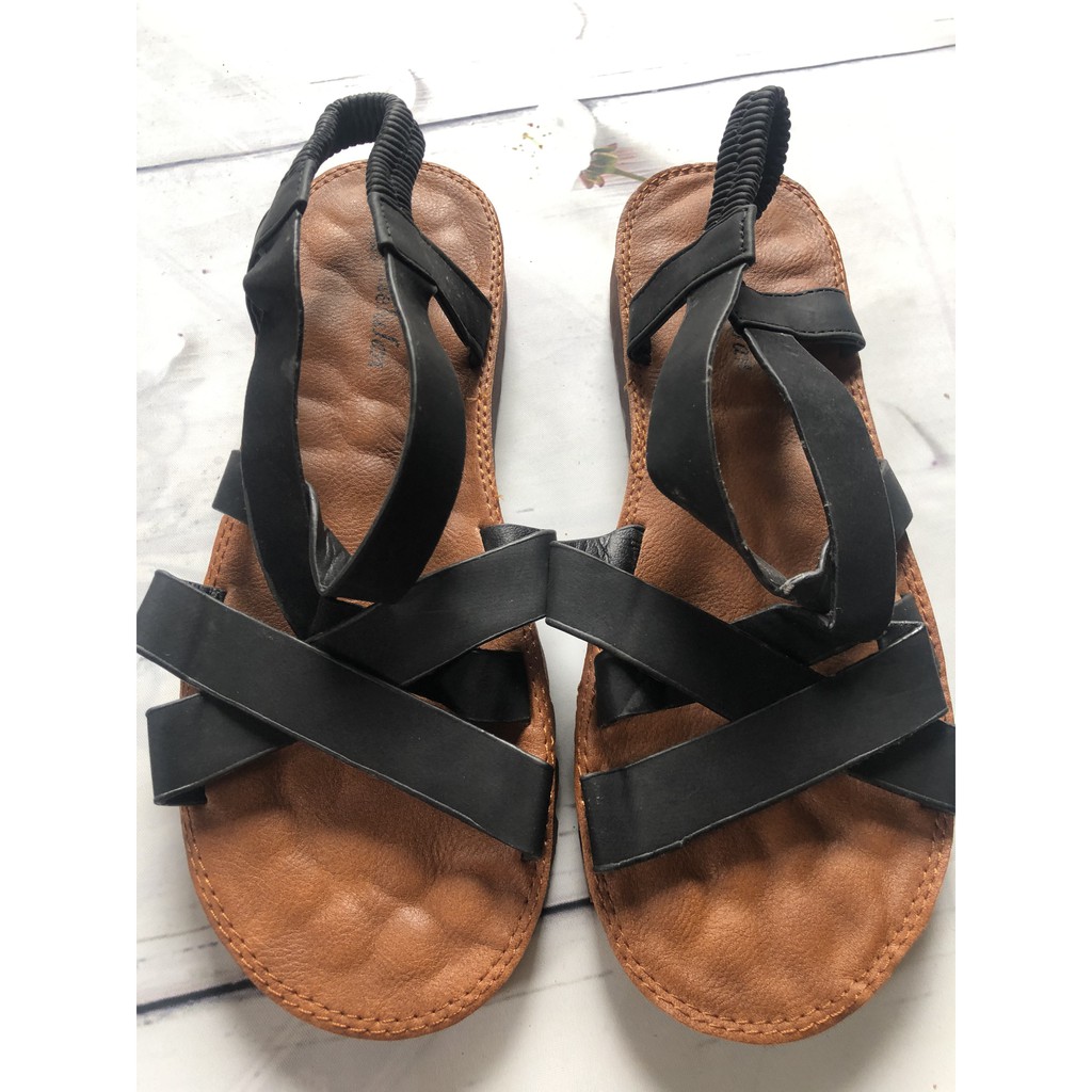 Sandal Dây quai chéo style Hàn Quốc siêu đẹp phù hợp thời trang nam nữ B2