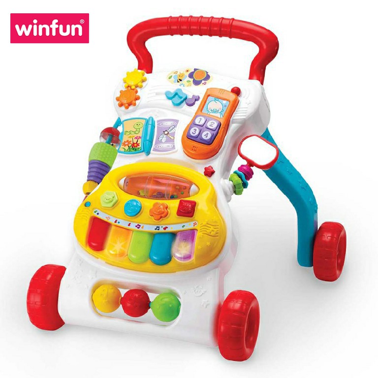 Xe tập đi trẻ em đa năng có bàn nhạc Winfun WF0804 - Hàng chính hãng