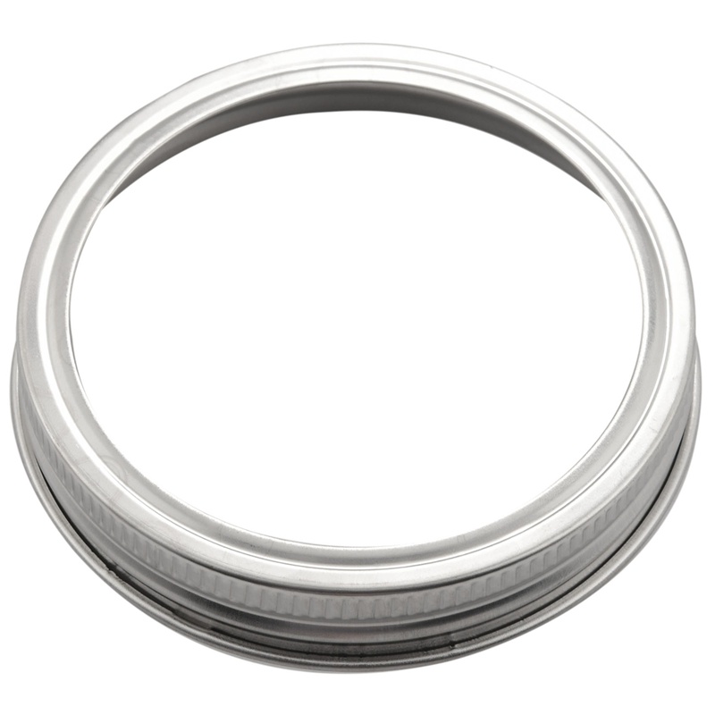 Bộ 4 Nắp Lưới Lọc Bằng Thép Không Gỉ Cho Lọ Mason Miệng Rộng