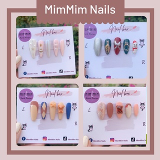 Nail box thiết kế theo yêu cầu giáng sinh- Noel giá rẻ