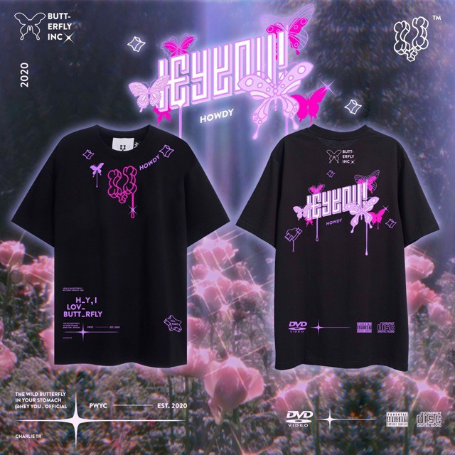 Áo butterfly inc , áo bướm hey you studio