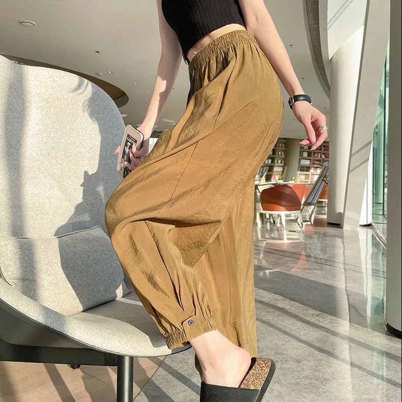Quần Thể Thao Màu Trơn Lưng Cao JL-YDK-20