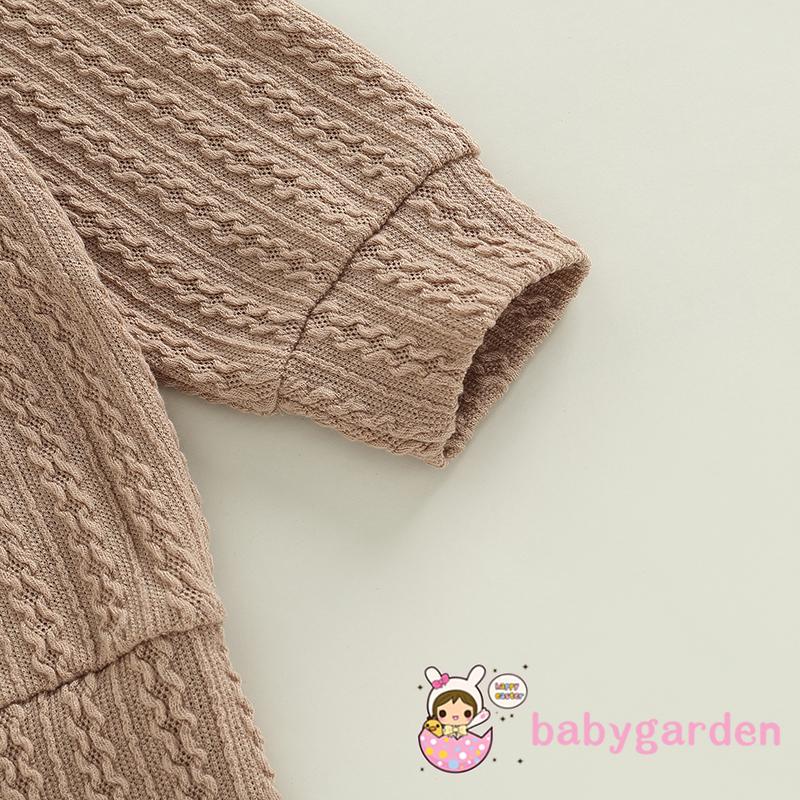 Áo Dệt Kim Tay Dài Cổ Lọ Màu Sắc Đơn Giản Cho Bé Trai 1-6 Tuổi