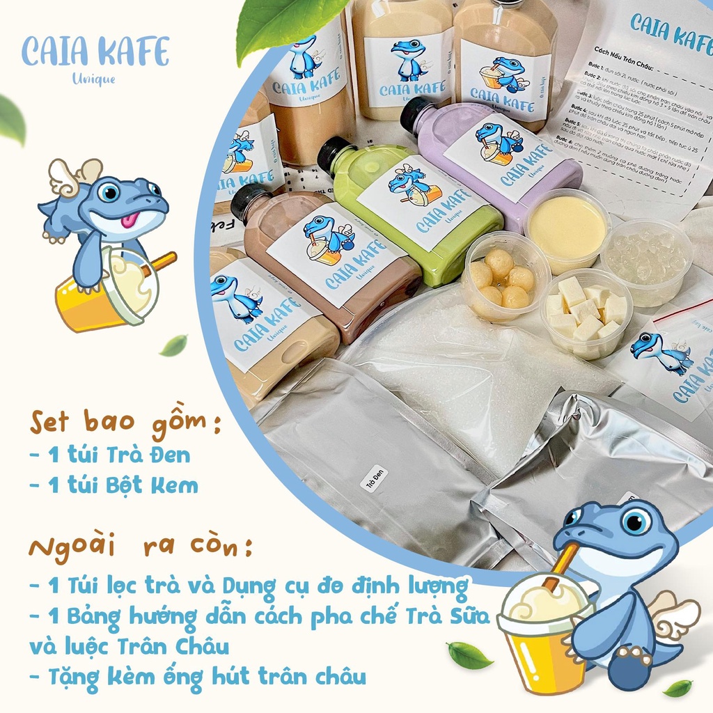 Set nguyên liệu pha trà sữa công thức gia truyền(25 Ly)-Vị truyền thống,Thái Xanh,Thái Đỏ,Matcha,Socola,Ôlong | BigBuy360 - bigbuy360.vn