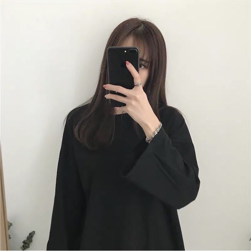 Áo THUN Tay Dài BASIC LONG SLEEVE 4 MÀU  Zozo_Unisex (ảnh thật)