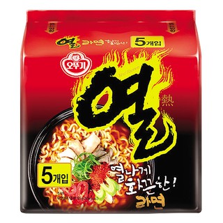 E - Lô 5 Mì Yeul Vị Cay Ottogi 120G