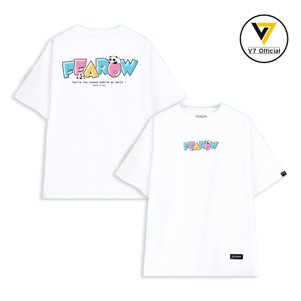 Áo PANDA CUTE TEE - BLACK - V7 Official (V14)