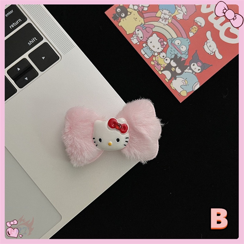 ☀ Nơ Hello Kitty - Kẹp Tóc Bồng Bềnh ☀ 1 Kẹp Tóc Hình Chú Vịt Ngọt Ngào Thời Trang