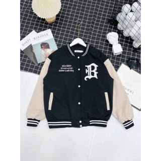 Áo khoác bomber-Áo bomber Nam Nữ unisex thời trang hót chất liệu vải gió sần dày