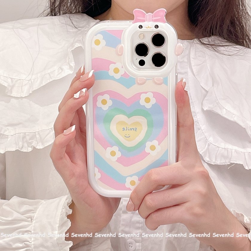 Ốp Điện Thoại Họa Tiết Quái Vật Nhỏ Xinh Cho iPhone 14 13 12 11 Pro Max Xs Max Xr X 7 8 6 6s Plus