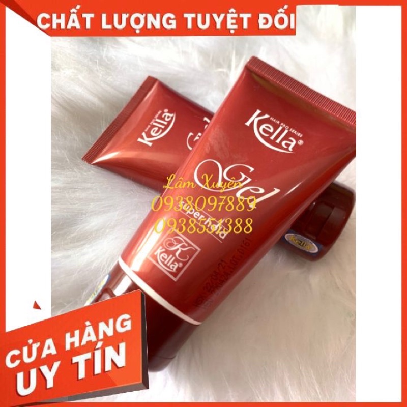 [CHÍNH HÃNG] Gel vuốt tóc Kella 150ml tạo kiểu tóc, giữ nếp tóc tuyệt vời, không gây khô rít tóc, óng mượt tự nhiên