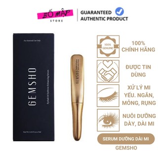 Serum dưỡng dài mi Gemsho Eyelash & Eyebrow Multi-Active Serum Mỹ 3ml