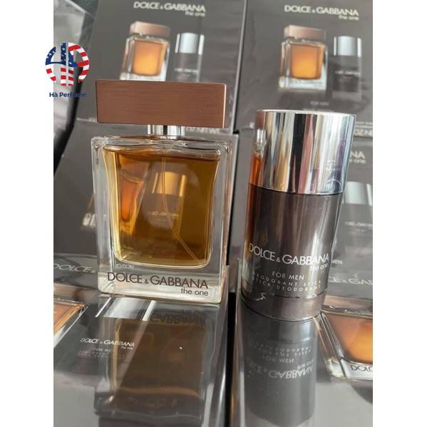Set nước hoa nam D&G The one 2 món - nước hoa 100ml +  lăn khử mùi 70g | Thế Giới Skin Care