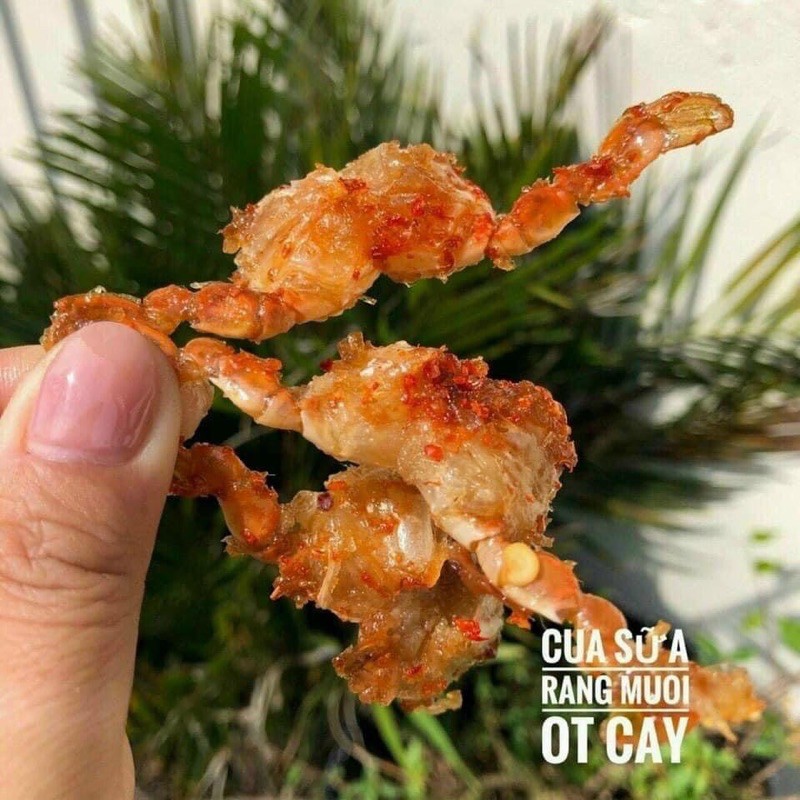 CUA SỮA RANG MUỐI ỚT