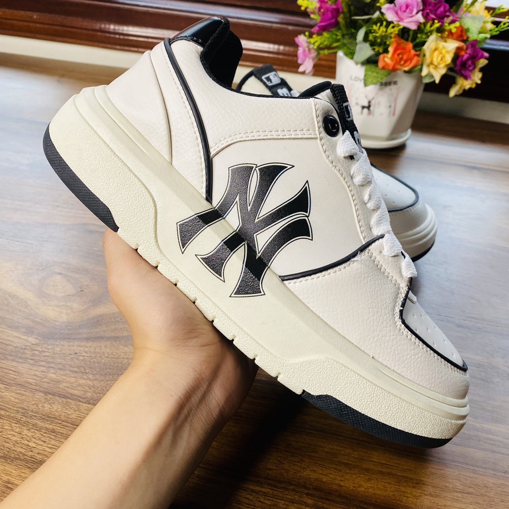 Mlb Chunky Bản Độn Đế 2 Phiên Bản Xanh Và Đen Ngầu Lòi Đế Cao 5 Cm