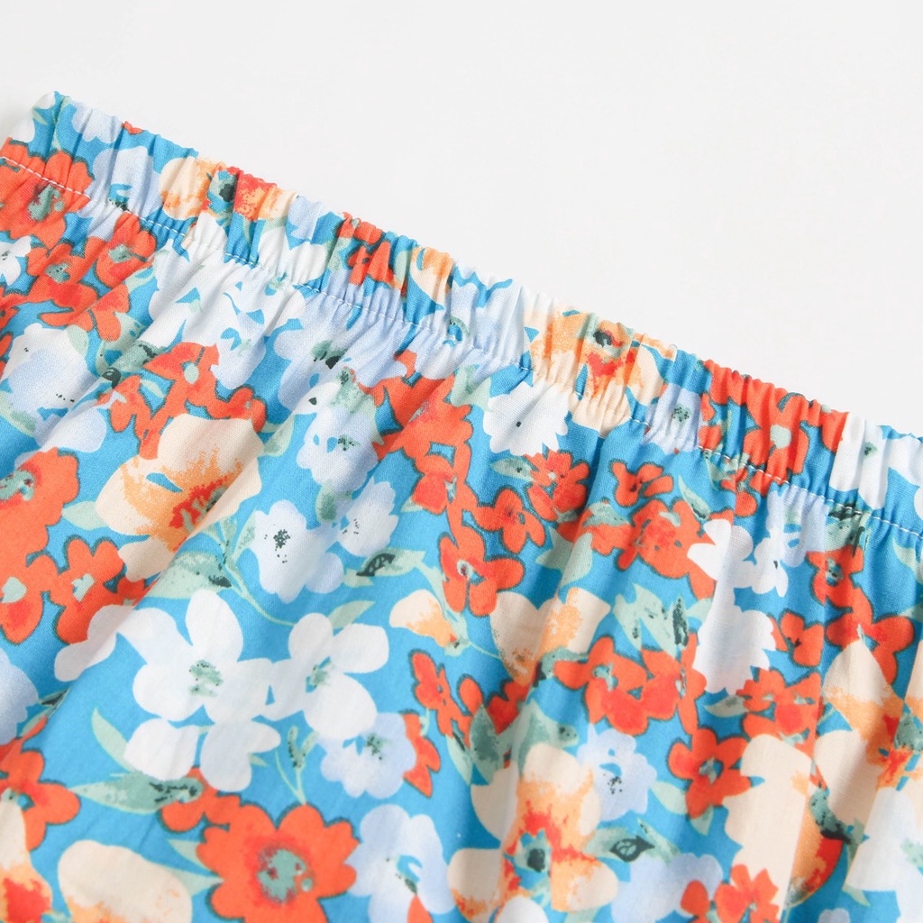 Sanlutoz Áo Công Chúa In Hoa Bằng Vải Cotton Cho Bé Gái Sơ Sinh