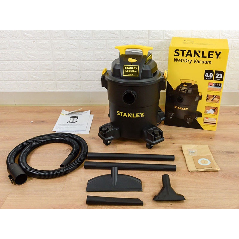 [HCM] MÁY HÚT BỤI CÔNG NGHIỆP STANLEY SL19417P-6A, DUNG TÍCH 23L, CÔNG SUẤT TỐI ĐA 4000W (5.5HP)