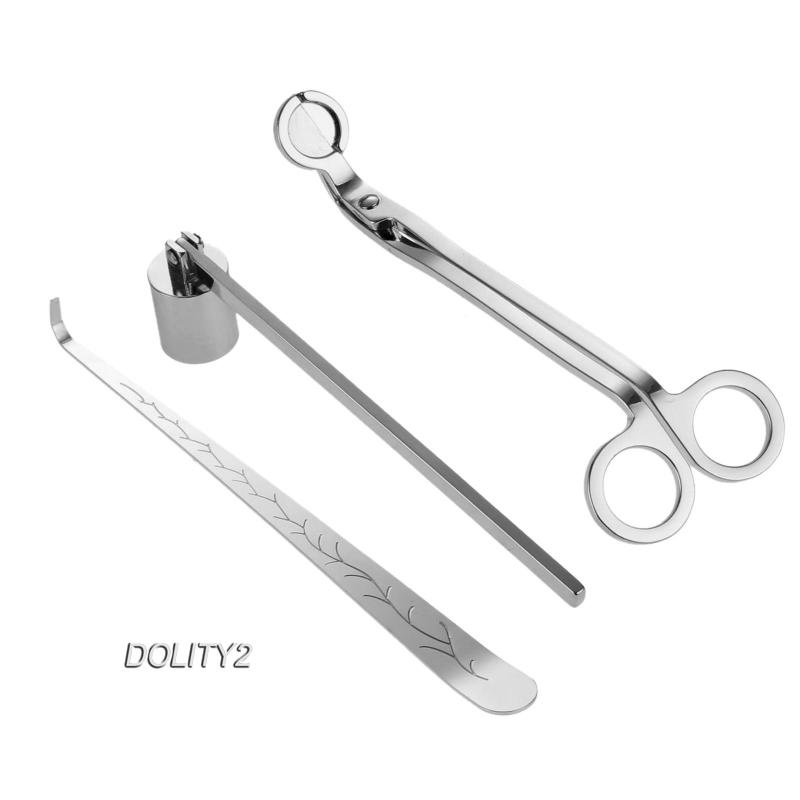 [Dolity2] Kéo Inox Cắt Nến Màu Bạc