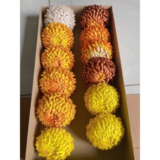 hoa cúc mẫu đơn bằng giấy Mỹ thuật thủ công