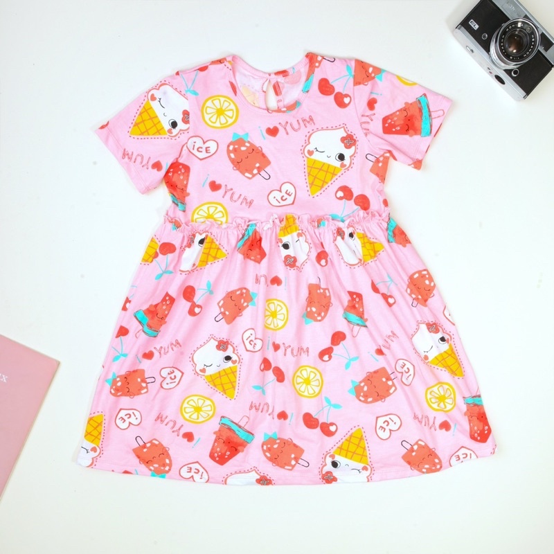 SALE váy ctoton bé gái litle me co giãn 4 chiều mềm sz9-11kg