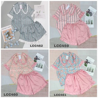 Đồ Bộ Pijama - BỘ LỤA SATIN CỘC- ĐÙI SIÊU HOT