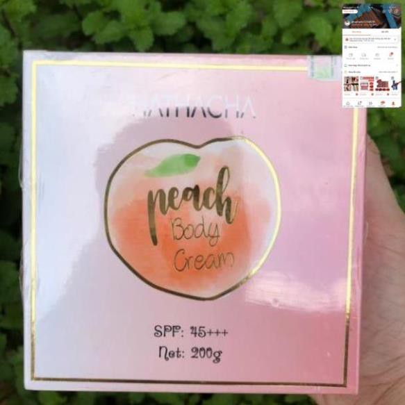 Peach body cream đào