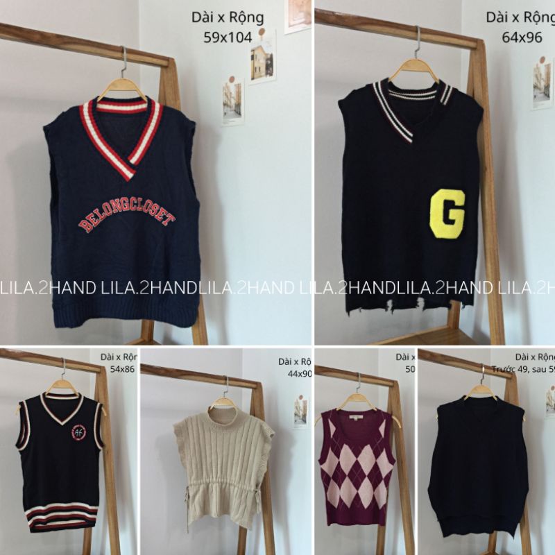 GILE LEN HÀN QUỐC, NHẬT VINTAGE LOẠI 1 2HAND