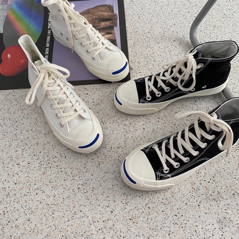 Giày sneakers cao cổ ulzzang phong cách Hàn Quốc