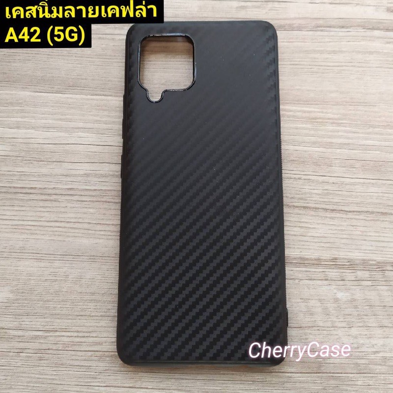 Ốp Lưng Mềm Họa Tiết Kevlar Siêu Mát Samsung Galaxy A42 5G A42 Dây Thể Thao