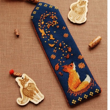 DIY Kẹp sách thêu hoa lá - KIT THÊU TAY THỦ CÔNG COMBO kẹp sách hoa cỏ mùa THU- MIE handmade shop