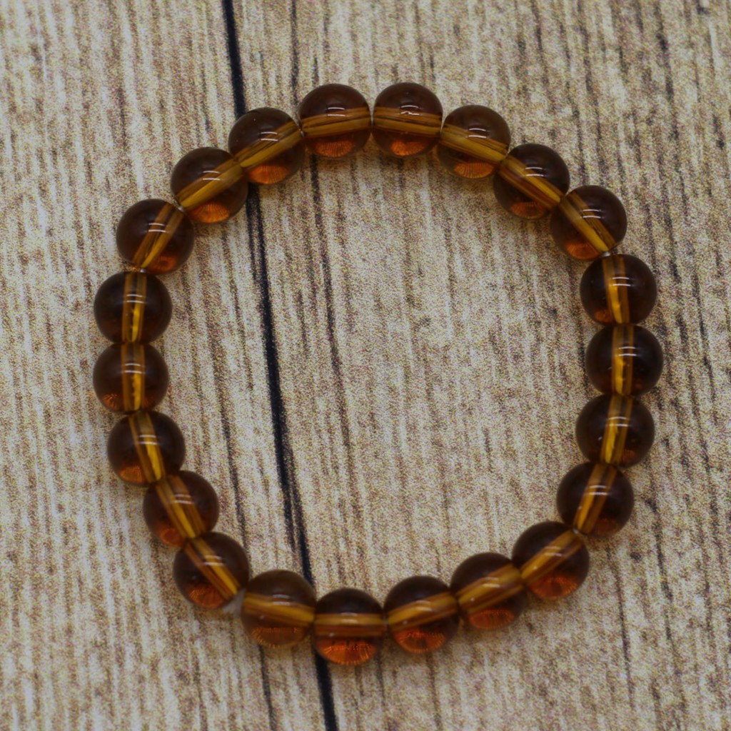 VT100 Vòng tay hạt đá hợp mệnh size hạt 8mm 5 cái/lốc