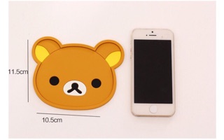 Lót ly Rilakkuma và vịt dễ thương