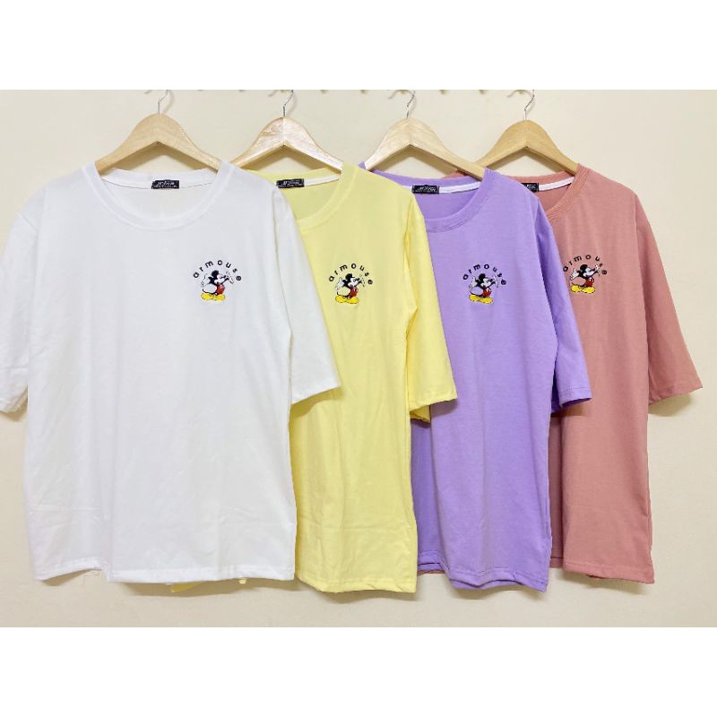 Áo Thun tay lỡ % hình thật B'teen Unisex Armouse