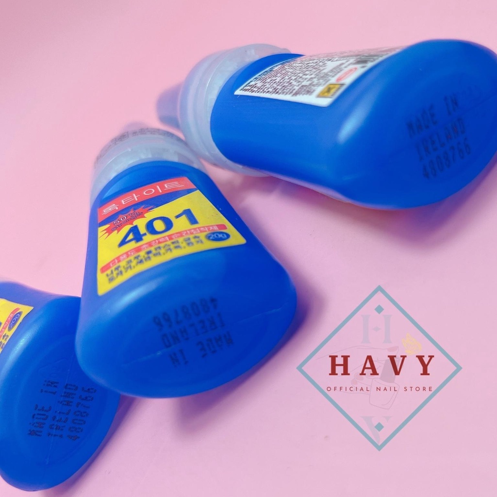 KEO 401 - KEO DÁN MÓNG, ĐÍNH ĐÁ Havy Nail SIÊU CHẮC [ HÀNG CHUẨN ]