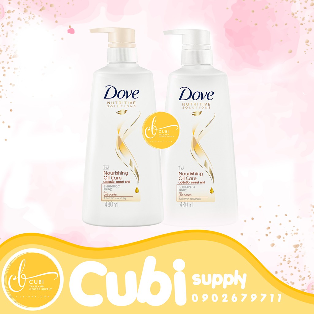 Combo dầu gội xả Dove Thái Lan 450ml x2