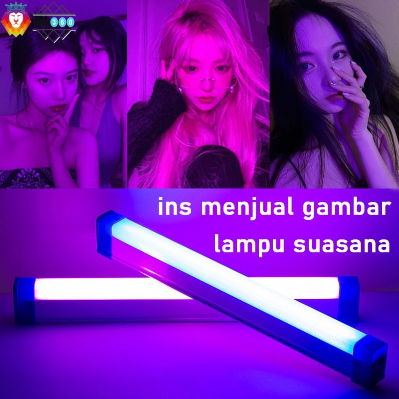 Ống đèn LED neon RGB USB dùng cho quay video tạo sáng chợ đêm và tạo bầu không khí