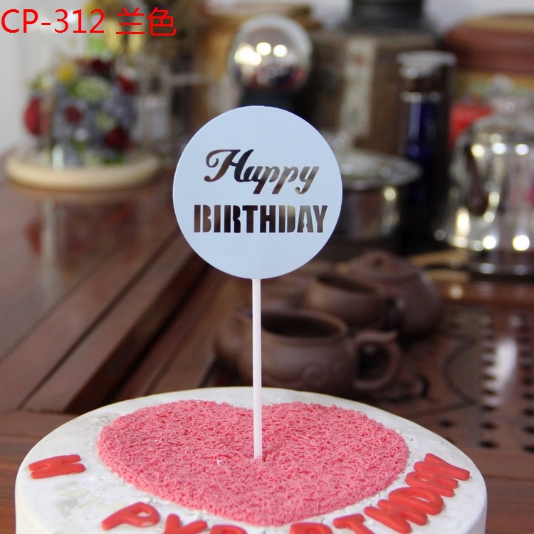 Thẻ cắm trang trí bánh kem hình thù ngộ nghĩnh