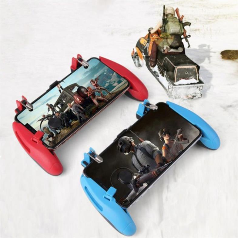 Tay cầm chơi game Liên quân, PUBG Mobile, ROS, Free Fire cho điện thoại hỗ trợ điều khiển và ngắm bắn