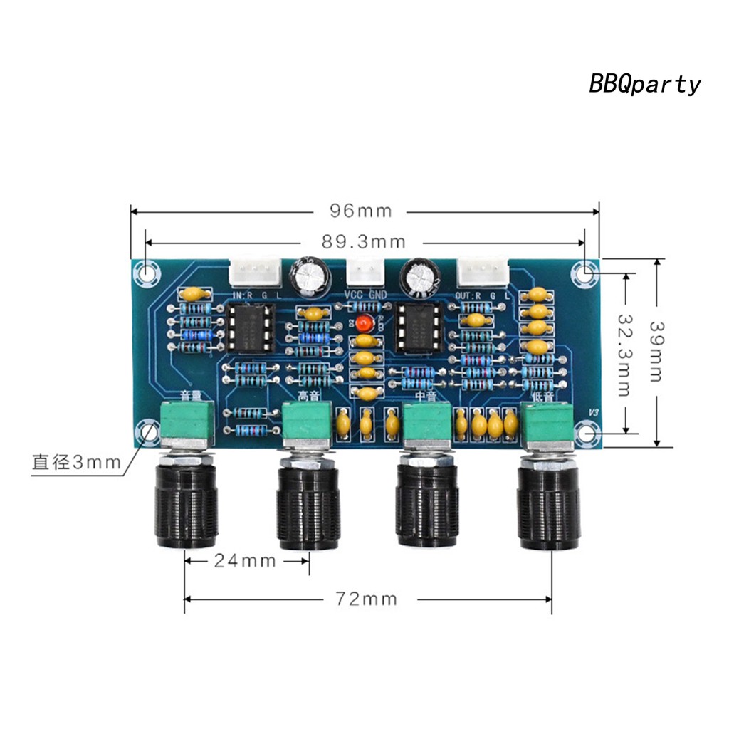 Bảng Mạch Điều Chỉnh Âm Lượng Kỹ Thuật Số Xh-A901