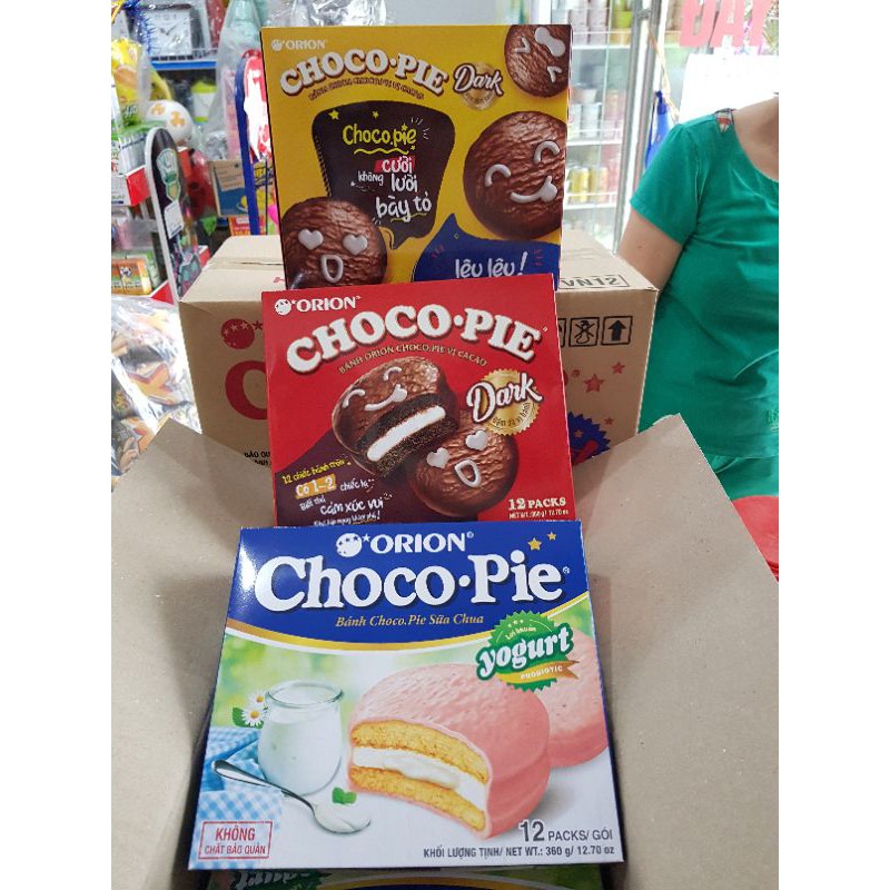 Bánh chocopai orion 396g