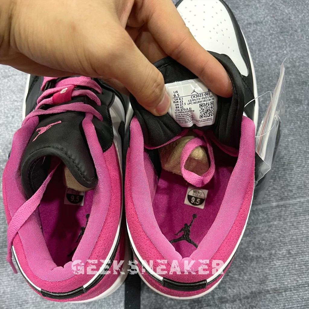 [GeekSneaker] Màu Chuẩn 🔥 Giày Jordan 1 Low Fuchsia “ Hồng Binz “ Cổ Thấp | BigBuy360 - bigbuy360.vn
