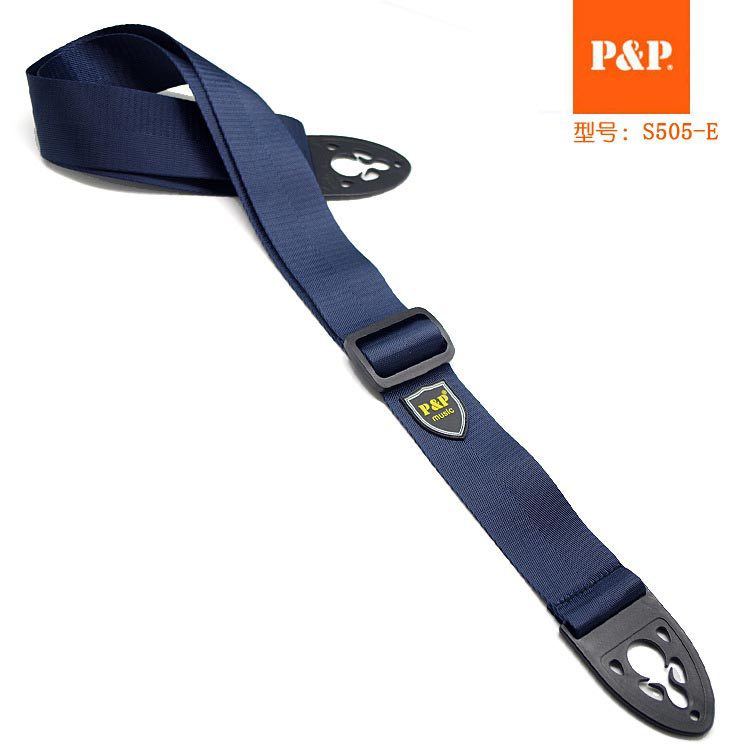 Dây đeo guitar P&P Music SR505 có kèm túi đựng pick, màu sắc đa dạng, bền chắc