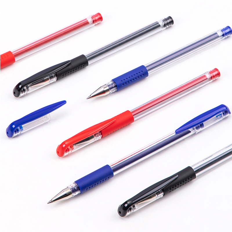 Set 10 Ruột Bút Biros / Mực Đen / Đỏ / Xanh Dương / Đỏ Dành Cho Học Sinh / Văn Phòng