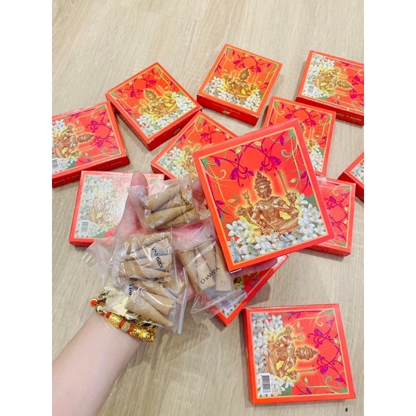 Hộp Trầm đốt tứ diện nội địa Thái Lan